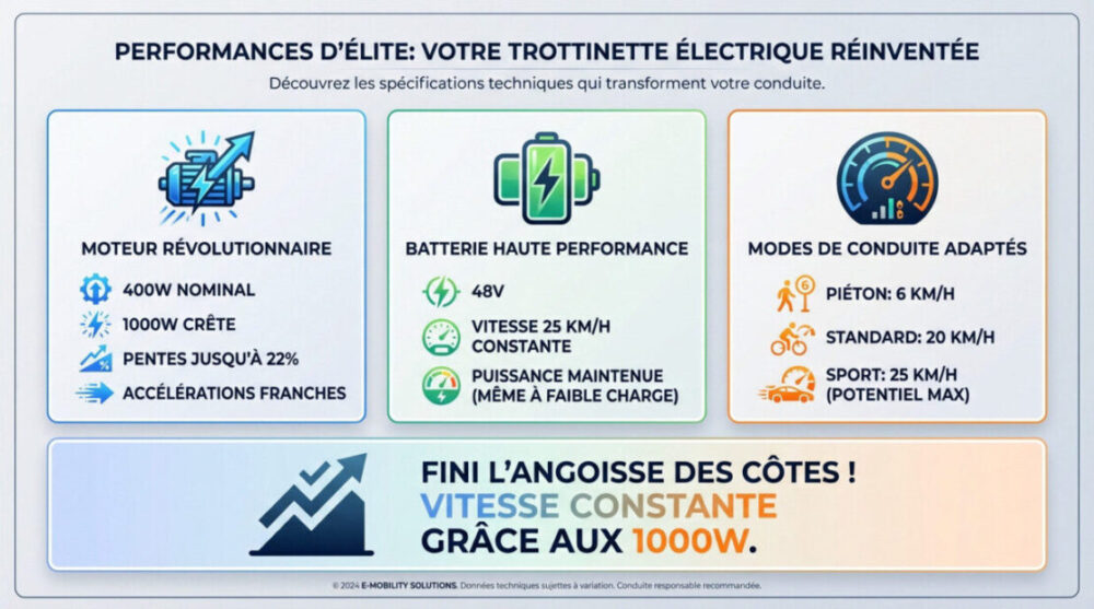 Test de performance en c&ocirc;te Xiaomi Electric Scooter 4 Pro 2nd Gen
