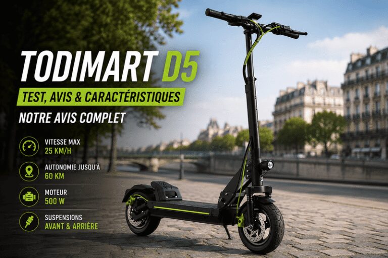 Trottinette todimart d5 - avis, comparatif